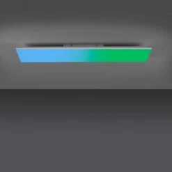 Leuchten Direkt YUKON Deckenleuchte LED Wei&szlig;, 1-flammig, Fernbedienung, Farbwechsler -LED Leuchten Verkäufe 2022 leuchten direkt yukon deckenleuchte 15621 16 5