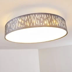 Hofstein Liared Deckenleuchte LED Nickel-Matt, 1-flammig -LED Leuchten Verkäufe 2022 liared deckenleuchte h3225745 do1 11