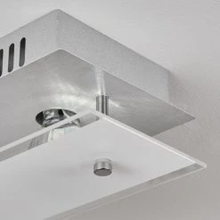 Hofstein Liestal Deckenleuchte LED Nickel-Matt, 2-flammig -LED Leuchten Verkäufe 2022 liestal deckenleuchte h3546147 2