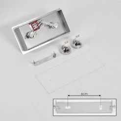 Hofstein Liestal Deckenleuchte LED Nickel-Matt, 2-flammig -LED Leuchten Verkäufe 2022 liestal deckenleuchte h3546147 4