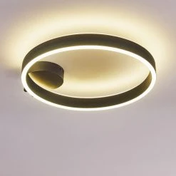 Hofstein Lilongwe Deckenleuchte LED Schwarz, 1-flammig -LED Leuchten Verkäufe 2022 lilongwe deckenleuchte h3326213 11