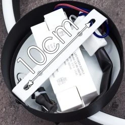 Hofstein Lilongwe Deckenleuchte LED Schwarz, 1-flammig -LED Leuchten Verkäufe 2022 lilongwe deckenleuchte h3326213 15