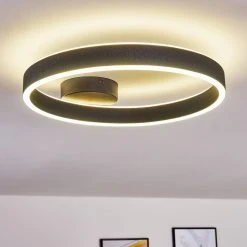 Hofstein Lilongwe Deckenleuchte LED Schwarz, 1-flammig -LED Leuchten Verkäufe 2022 lilongwe deckenleuchte h3326213 2