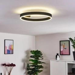 Hofstein Lilongwe Deckenleuchte LED Schwarz, 1-flammig -LED Leuchten Verkäufe 2022 lilongwe deckenleuchte h3326213 4