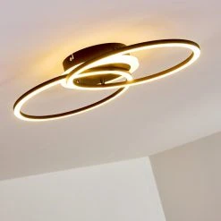 Hofstein Lithgow Deckenleuchte LED Schwarz, 1-flammig -LED Leuchten Verkäufe 2022 lithgow deckenleuchte h3313855 11