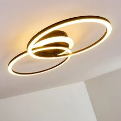 Hofstein Lithgow Deckenleuchte LED Schwarz, 1-flammig -LED Leuchten Verkäufe 2022 lithgow deckenleuchte h3313855 2