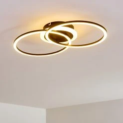 Hofstein Lithgow Deckenleuchte LED Schwarz, 1-flammig -LED Leuchten Verkäufe 2022 lithgow deckenleuchte h3313855 8