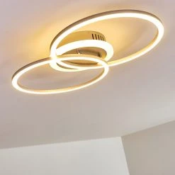 Hofstein Lithgow Deckenleuchte LED Silber, 1-flammig -LED Leuchten Verkäufe 2022 lithgow deckenleuchte h3313879 10