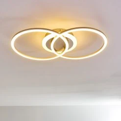 Hofstein Lithgow Deckenleuchte LED Silber, 1-flammig -LED Leuchten Verkäufe 2022 lithgow deckenleuchte h3313879 14