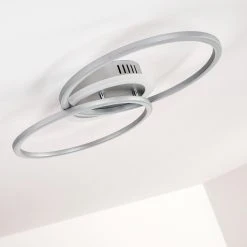 Hofstein Lithgow Deckenleuchte LED Silber, 1-flammig -LED Leuchten Verkäufe 2022 lithgow deckenleuchte h3313879 15