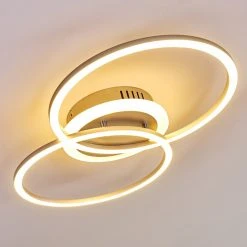 Hofstein Lithgow Deckenleuchte LED Silber, 1-flammig -LED Leuchten Verkäufe 2022 lithgow deckenleuchte h3313879 5