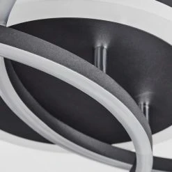 Hofstein Lithgow Deckenleuchte LED Schwarz, 2-flammig, Fernbedienung, Farbwechsler -LED Leuchten Verkäufe 2022 lithgow deckenleuchte h3439463 5