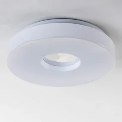 Hofstein Loris Deckenleuchte LED Wei&szlig;, 1-flammig -LED Leuchten Verkäufe 2022 loris deckenleuchte h166377 12