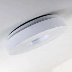 Hofstein Loris Deckenleuchte LED Wei&szlig;, 1-flammig -LED Leuchten Verkäufe 2022 loris deckenleuchte h166377 13