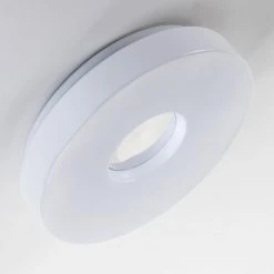 Hofstein Loris Deckenleuchte LED Wei&szlig;, 1-flammig -LED Leuchten Verkäufe 2022 loris deckenleuchte h166377 5