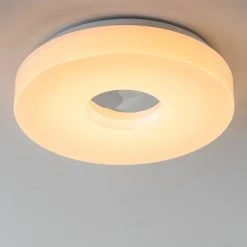 Hofstein Loris Deckenleuchte LED Wei&szlig;, 1-flammig -LED Leuchten Verkäufe 2022 loris deckenleuchte h166377 6