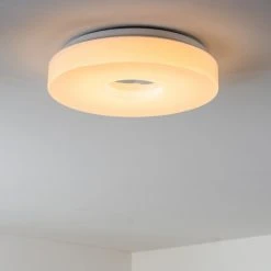 Hofstein Loris Deckenleuchte LED Wei&szlig;, 1-flammig -LED Leuchten Verkäufe 2022 loris deckenleuchte h166377 7