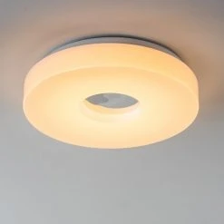 Hofstein Loris Deckenleuchte LED Wei&szlig;, 1-flammig -LED Leuchten Verkäufe 2022 loris deckenleuchte h166377 9