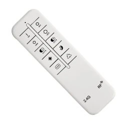 Hofstein Lovisa Deckenleuchte LED Chrom, Wei&szlig;, 1-flammig, Fernbedienung, Farbwechsler -LED Leuchten Verkäufe 2022 lovisa deckenleuchte h3271735 do2 26