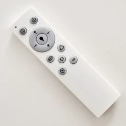 Hofstein Lowell Deckenleuchte LED Wei&szlig;, 2-flammig, Fernbedienung, Farbwechsler -LED Leuchten Verkäufe 2022 lowell deckenleuchte h3110003 do1 19