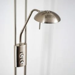 Hofstein Lucca Deckenfluter LED Edelstahl, 2-flammig -LED Leuchten Verkäufe 2022 lucca deckenfluter 5804bs 16