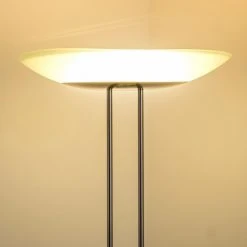 Hofstein Lucca Deckenfluter LED Edelstahl, 2-flammig -LED Leuchten Verkäufe 2022 lucca deckenfluter 5804bs 6