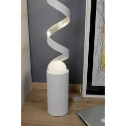 Luce Design HELIX Stehlampe LED Silber, Weiß, 1-flammig -LED Leuchten Verkäufe 2022 luce design helix stehlampe led helix pt10 bco 2