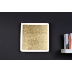 Luce Design Solaris Deckenleuchte LED Wei&szlig;, Schwarz-Gold, 1-flammig -LED Leuchten Verkäufe 2022 luce design solaris deckenleuchte 9050 l go 4