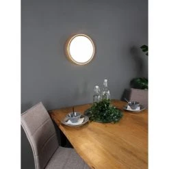 Luce Design SOLSTAR Wandleuchte LED Schwarz, Naturfarben, 1-flammig -LED Leuchten Verkäufe 2022 luce design solstar wandleuchte 9070 m wo 8