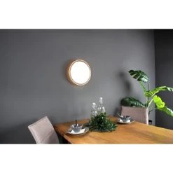 Luce Design SOLSTAR Wandleuchte LED Schwarz, Naturfarben, 1-flammig -LED Leuchten Verkäufe 2022 luce design solstar wandleuchte 9070 s wo 12