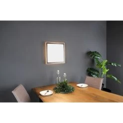 Luce Design SOLSTAR Wandleuchte LED Schwarz, Naturfarben, 1-flammig