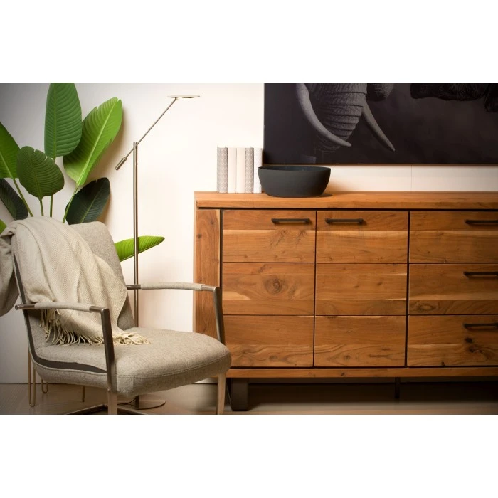 Lucide ANSELMO Stehlampe LED Chrom, 1-flammig 1 Lucide ANSELMO Stehlampe LED Chrom, 1-flammig