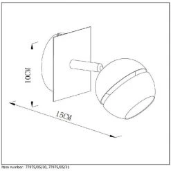 Lucide BINARI Spot LED Weiß, 1-flammig 5 Lucide BINARI Spot LED Weiß, 1-flammig -LED Leuchten Verkäufe 2022 lucide binari spot 77975 05 31 2