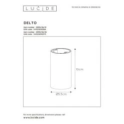 Lucide DELTO Downlight LED Wei&szlig;, 1-flammig -LED Leuchten Verkäufe 2022 lucide delto downlight 09915 06 31 4