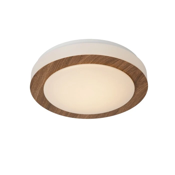 Lucide DIMY Deckenleuchte LED Holz dunkel, 1-flammig 1 Lucide DIMY Deckenleuchte LED Holz dunkel, 1-flammig