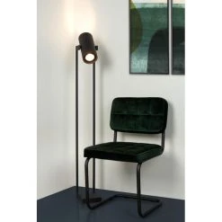 Lucide DOME Stehlampe LED Schwarz, 2-flammig