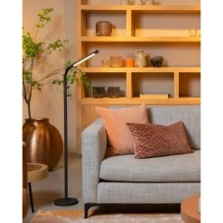 Lucide GILLY Stehlampe LED Schwarz, 1-flammig