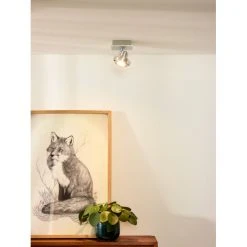 Lucide LANDA Deckenspot LED Chrom, 1-flammig