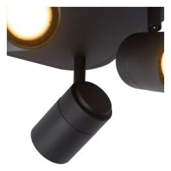 Lucide LENNERT Deckenspot LED Schwarz, 4-flammig -LED Leuchten Verkäufe 2022 lucide lennert deckenspot 26958 20 30 4