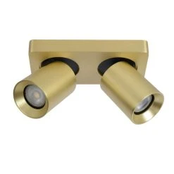 Lucide NIGEL Deckenleuchte LED Messing, Gold, 2-flammig 9 Lucide NIGEL Deckenleuchte LED Messing, Gold, 2-flammig -LED Leuchten Verkäufe 2022 lucide nigel deckenleuchte 09929 10 02 2