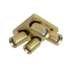 Lucide NIGEL Deckenleuchte LED Messing, Gold, 4-flammig -LED Leuchten Verkäufe 2022 lucide nigel deckenleuchte 09929 20 02 2