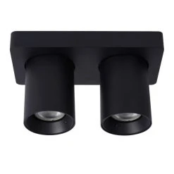 Lucide NIGEL Deckenstrahler LED Schwarz, 2-flammig -LED Leuchten Verkäufe 2022 lucide nigel deckenstrahler 09929 10 30 6