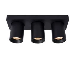 Lucide NIGEL Deckenstrahler LED Schwarz, 3-flammig -LED Leuchten Verkäufe 2022 lucide nigel deckenstrahler 09929 15 30 6