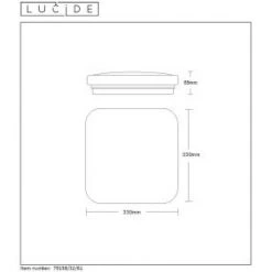 Lucide OTIS Deckenleuchte LED Wei&szlig;, 1-flammig -LED Leuchten Verkäufe 2022 lucide otis deckenleuchte 79198 32 61 4