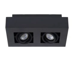 Lucide XIRAX Deckenspot LED Schwarz, 2-flammig 9 Lucide XIRAX Deckenspot LED Schwarz, 2-flammig -LED Leuchten Verkäufe 2022 lucide xirax deckenspot 09119 11 30 2