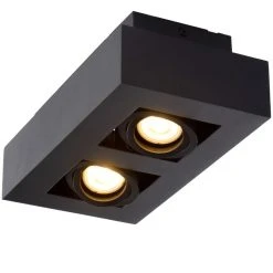 Lucide XIRAX Deckenspot LED Schwarz, 2-flammig 11 Lucide XIRAX Deckenspot LED Schwarz, 2-flammig -LED Leuchten Verkäufe 2022 lucide xirax deckenspot 09119 11 30 4