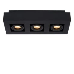 Lucide XIRAX Deckenspot LED Schwarz, 3-flammig 10 Lucide XIRAX Deckenspot LED Schwarz, 3-flammig -LED Leuchten Verkäufe 2022 lucide xirax deckenspot 09119 16 30 3
