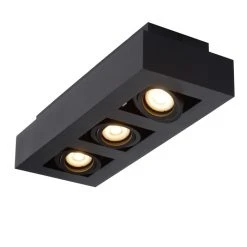 Lucide XIRAX Deckenspot LED Schwarz, 3-flammig 11 Lucide XIRAX Deckenspot LED Schwarz, 3-flammig -LED Leuchten Verkäufe 2022 lucide xirax deckenspot 09119 16 30 4
