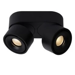 Lucide YUMIKO Deckenspot LED Schwarz, 2-flammig -LED Leuchten Verkäufe 2022 lucide yumiko deckenspot 35911 16 30 3