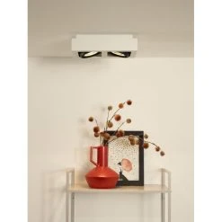 Lucide ZEFIX Deckenstrahler LED Wei&szlig;, 2-flammig